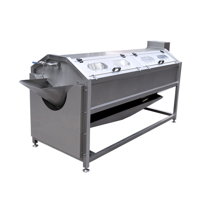 LV-2500 Автоматическая машина для очистки щеток Картофель Таро Морковные корни Очистка овощей Стиральная машина для очистки от кожуры